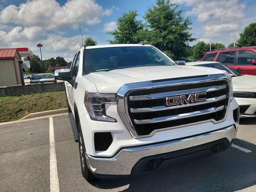 Summit White 2021 GMC Sierra 1500 SLE