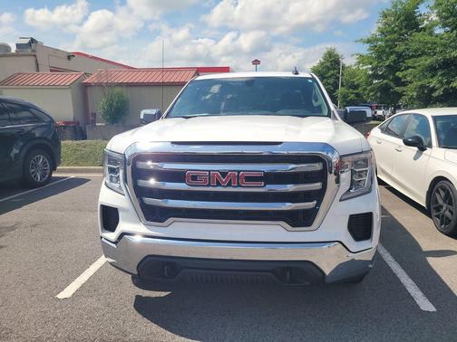 Summit White 2021 GMC Sierra 1500 SLE