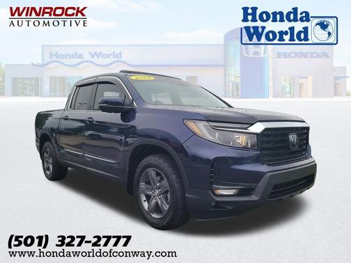 Obsidian Blue Pearl 2022 Honda Ridgeline RTL