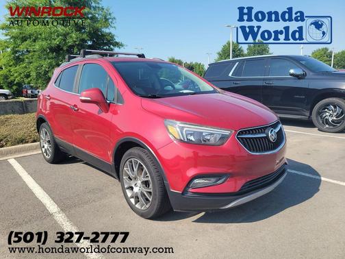 Winterberry Red Metallic 2018 Buick Encore Sport Touring