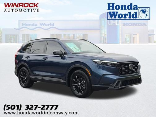 Canyon River Blue Metallic 2026 Honda CR-V Hybrid Sport-L AWD