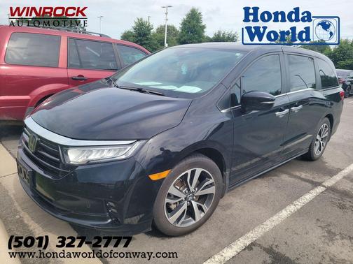Crystal Black Pearl 2023 Honda Odyssey Touring