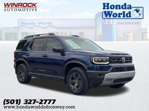 Obsidian Blue Pearl 2026 Honda Passport AWD RTL Towing