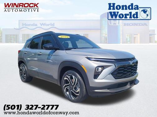 Sterling Gray Metallic 2025 Chevrolet Trailblazer RS