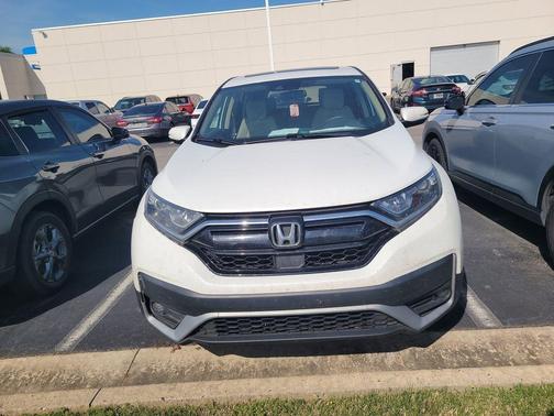 Platinum White Pearl 2021 Honda CR-V 2WD EX