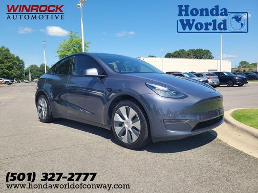 Grey 2022 Tesla Model Y Long Range Dual Motor All-Wheel Drive