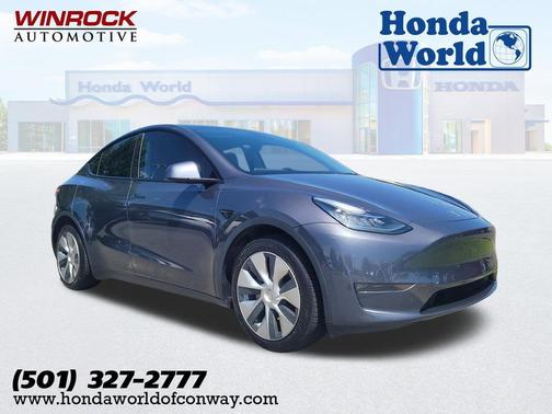 Grey 2022 Tesla Model Y Long Range Dual Motor All-Wheel Drive
