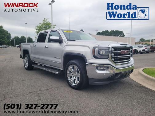 Quicksilver Metallic 2018 GMC Sierra 1500 SLT
