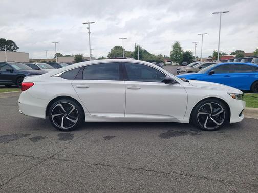 Platinum White Pearl 2021 Honda Accord Sport 1.5T