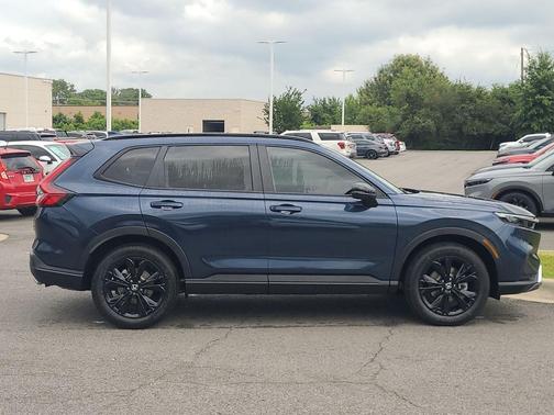 Canyon River Blue Metallic 2026 Honda CR-V Hybrid Sport Touring AWD