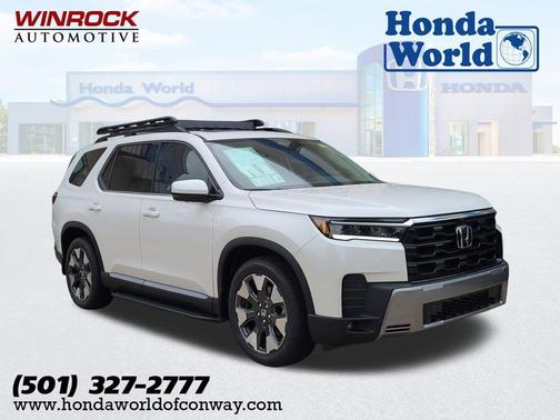 Platinum White Pearl 2026 Honda Pilot Elite