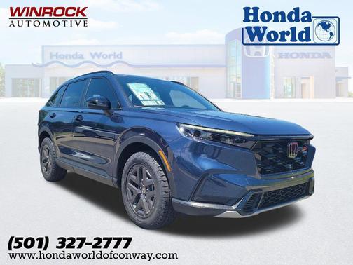 Canyon River Blue Metallic 2026 Honda CR-V Hybrid TrailSport AWD
