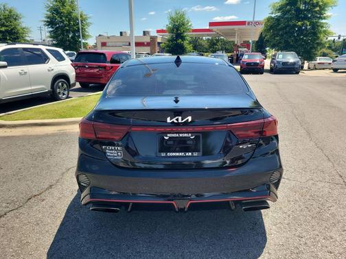 Aurora Black 2024 Kia Forte GT