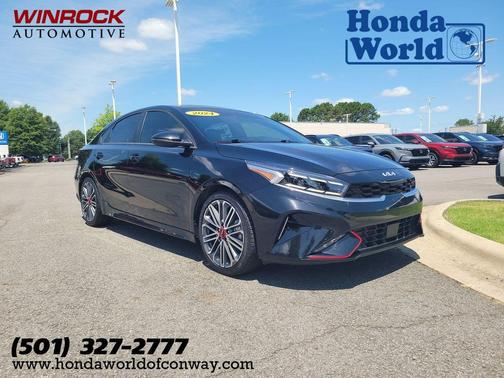 Aurora Black 2024 Kia Forte GT