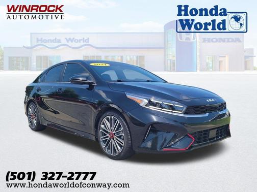 Aurora Black 2024 Kia Forte GT