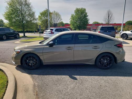 Sand Dune Pearl 2026 Honda Civic Hybrid Sport