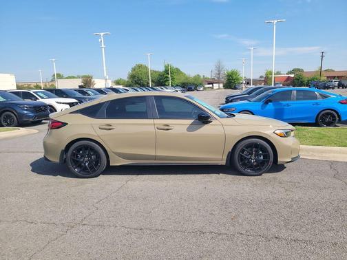 Sand Dune Pearl 2026 Honda Civic Hybrid Sport