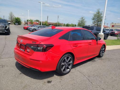 Rallye Red 2026 Honda Civic Hybrid Sport