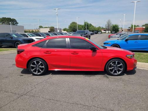 Rallye Red 2026 Honda Civic Hybrid Sport