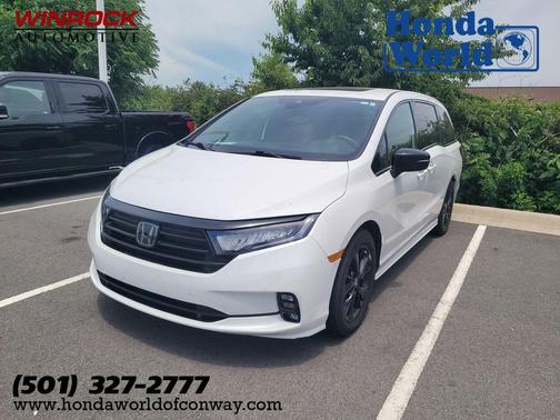 Platinum White Pearl 2024 Honda Odyssey Sport