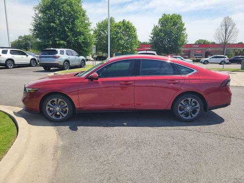 Radiant Red Metallic 2026 Honda Accord Hybrid EX-L