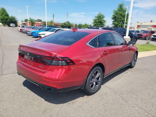 Radiant Red Metallic 2026 Honda Accord Hybrid EX-L