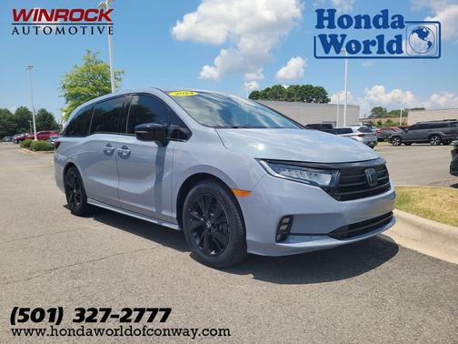 Gray Pearl 2024 Honda Odyssey Sport