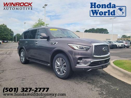 Anthracite Gray 2024 INFINITI QX80 Luxe