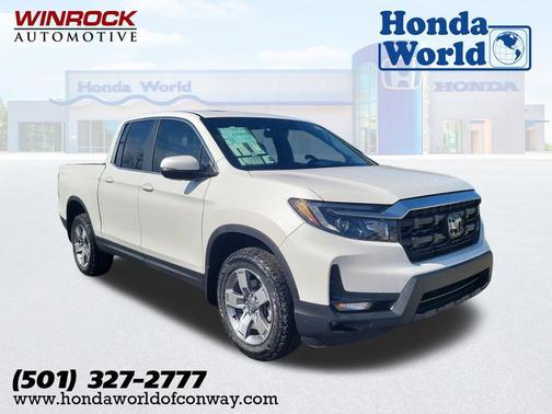 Platinum White Pearl 2026 Honda Ridgeline RTL