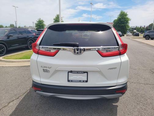 Platinum White Pearl 2019 Honda CR-V EX-L