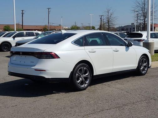 Platinum White Pearl 2026 Honda Accord Hybrid EX-L