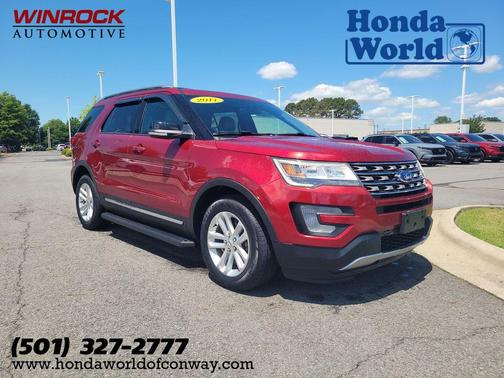 Ruby Red Metallic 2017 Ford Explorer XLT