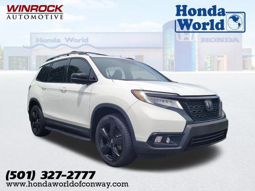 White 2021 Honda Passport AWD Elite