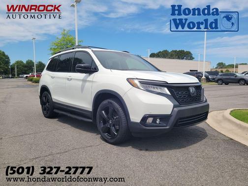White 2021 Honda Passport AWD Elite