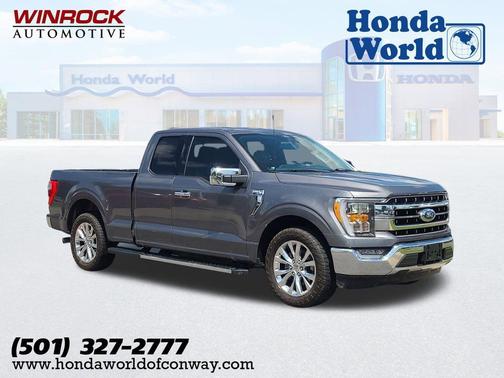 Carbonized Gray Metallic 2021 Ford F-150 Lariat