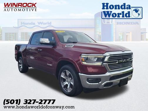 Delmonico Red Pearlcoat 2019 RAM 1500 Laramie