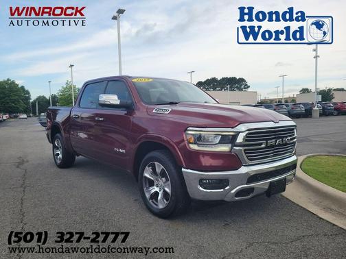 Delmonico Red Pearlcoat 2019 RAM 1500 Laramie