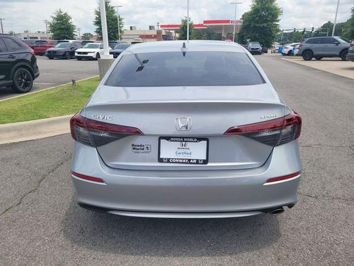 Silver Metallic 2025 Honda Civic Sport