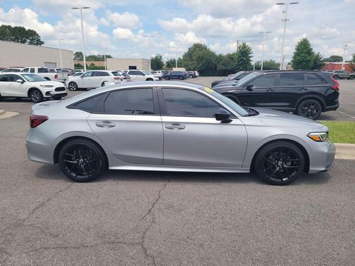 Silver Metallic 2025 Honda Civic Sport