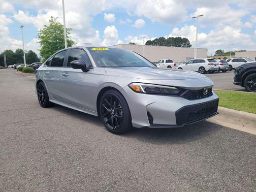 Silver Metallic 2025 Honda Civic Sport