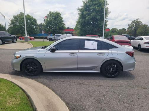 Silver Metallic 2025 Honda Civic Sport
