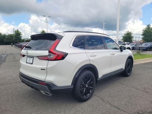 Platinum White Pearl 2025 Honda CR-V Hybrid Sport AWD