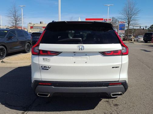 Platinum White Pearl 2026 Honda CR-V Hybrid Sport-L AWD