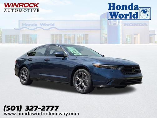 Canyon River Blue Metallic 2026 Honda Accord Hybrid EX-L