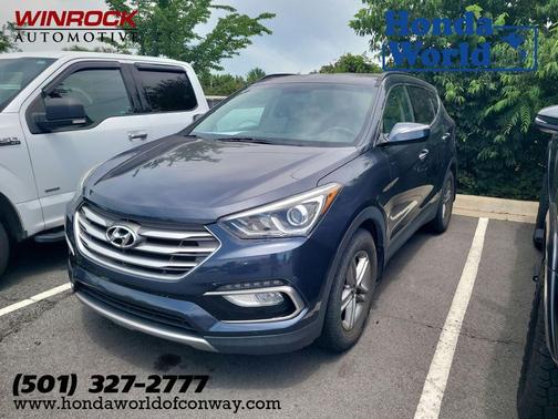 Marlin Blue 2017 Hyundai Santa Fe Sport 2.4L