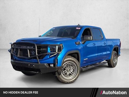 Dynamic Blue Metallic 2022 GMC Sierra 1500 Elevation