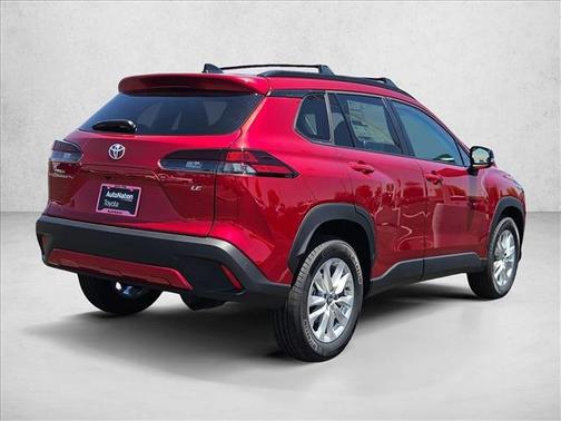 Soul Red Crystal 2026 Toyota Corolla Cross LE