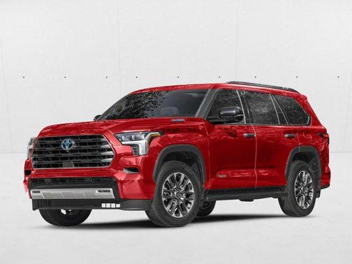 Supersonic Red 2023 Toyota Sequoia Limited