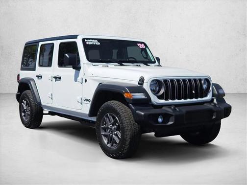 Bright White Clearcoat 2026 Jeep Wrangler Sport S