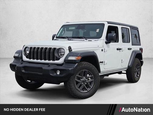 Bright White Clearcoat 2026 Jeep Wrangler Sport S
